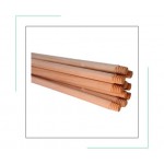 CABO O PALO DE MADERA PARA CEPILLOS (DOCENA)