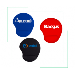 MOUSE PAD ERGONÓMICO PERSONALIZADO (DOCENA)