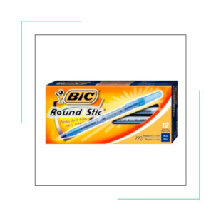 BOLÍGRAFO BIC ROUND STIC (PACK DE 3 CAJAS)