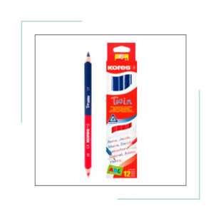 LÁPIZ BICOLOR KORES (PACK DE 3 CAJAS)