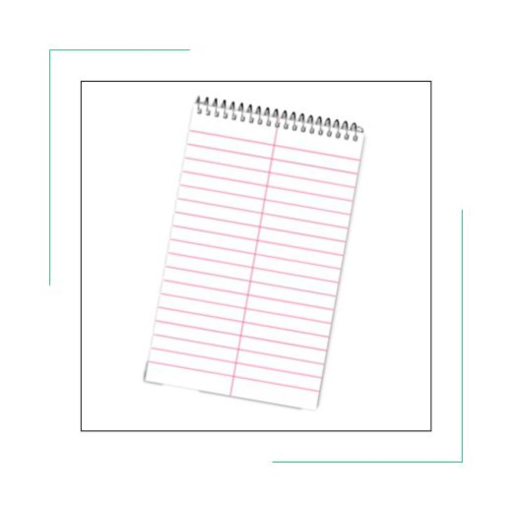 BLOCK DE TAQUIGRAFÍA (PACK DE 5)