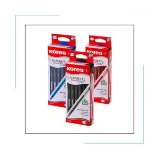 BOLÍGRAFOS KORES K1 (PACK DE 3 CAJAS)
