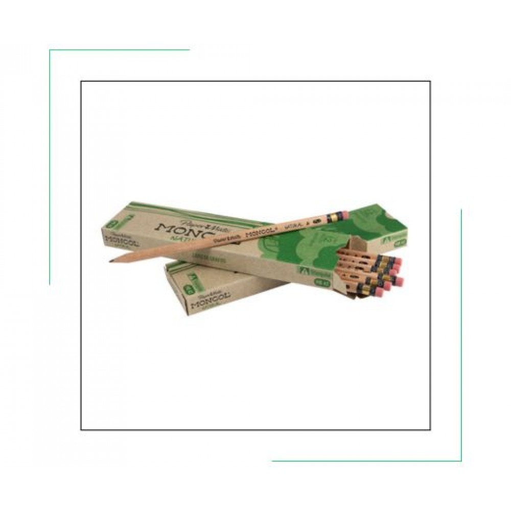 LÁPIZ MONGOL PAPER MATE NATURAL (PACK DE 4 CAJAS)